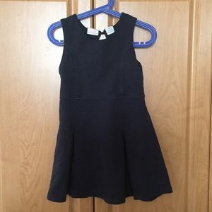 Girls navy blue sleeveless dress
